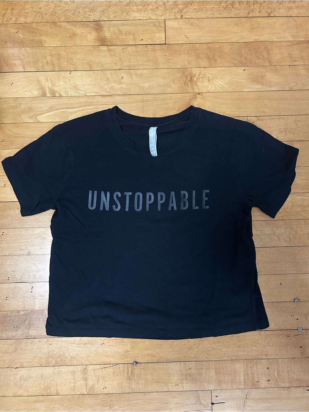 Athleta Black 'UNSTOPPABLE' Short-Sleeve Tee
